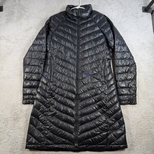 The North Face Stretch Down Parka Women's Large Black 700-Fill Puffer Jacket L